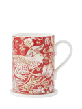 Morris & Co. Strawberry Thief bone china mug set 340ml, UK version