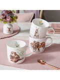 Wrendale Designs fine bone china mug with beaver illustration, UK version