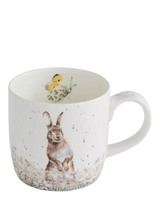 John Lewis Wrendale Designs Fresh as a Daisy Hare Fine Bone China Mug, 310ml- Buy online at McGrocer
