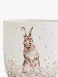 Wrendale Designs fine bone china fresh as a daisy hare mug 310ml - British product