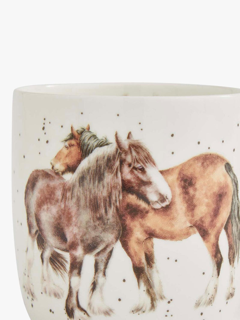 Wrendale Designs fine bone china horse mug 310ml (British brand)
