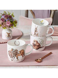 Wrendale Designs fine bone china horse mug 310ml (British brand)