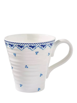 John Lewis Sophie Conran for Portmeirion Blue Porcelain Mug, 350ml- Buy online at McGrocer