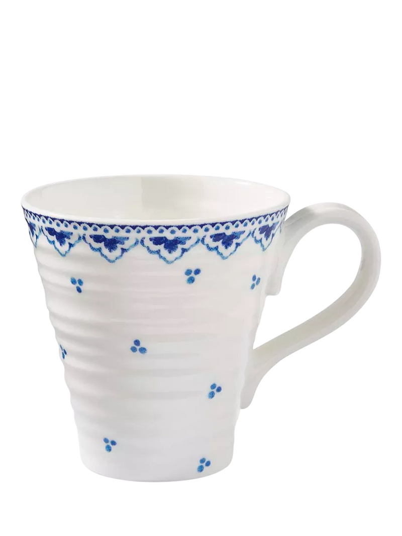 Sophie Conran for Portmeirion blue porcelain mug 350ml - British product