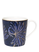 John Lewis Sara Miller Anniversary Collection Fine China Mug Indigo 344ml- Buy online at McGrocer