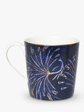 Sara Miller fine china mug indigo 344ml, imported from the UK