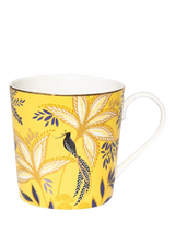 John Lewis Sara Miller Anniversary Collection Fine China Mug Yellow 344ml- Buy online at McGrocer
