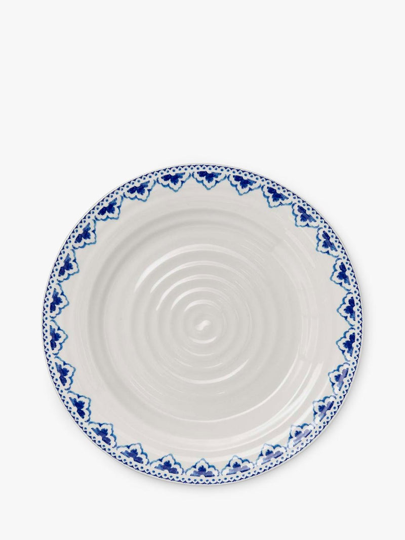 Sophie Conran blue porcelain dinner plate 28cm - British product
