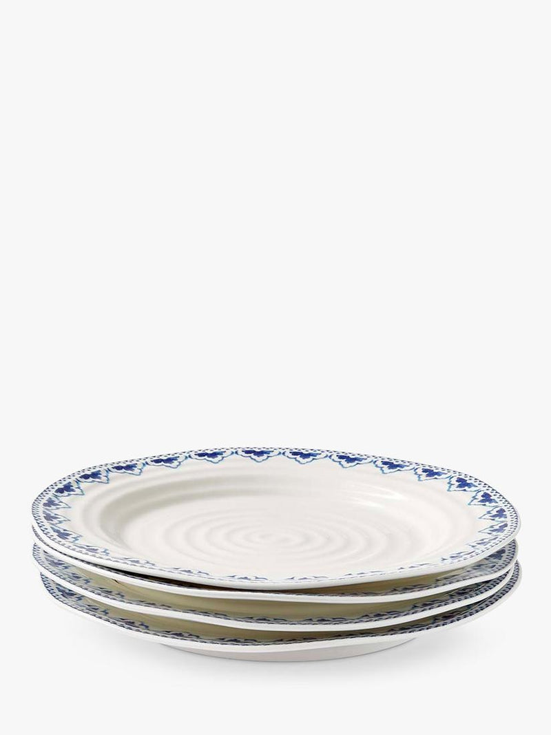 Sophie Conran blue porcelain dinner plate 28cm - British product