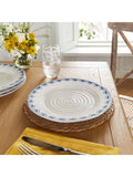 Sophie Conran blue porcelain dinner plate 28cm - British product