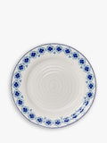 Sophie Conran Portmeirion blue porcelain side plate 20.5cm (British brand)