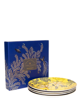 John Lewis Sara Miller 10th Anniversary Collection Fine China Cake Plates Set of 4 20.4cm- Buy online at McGrocer