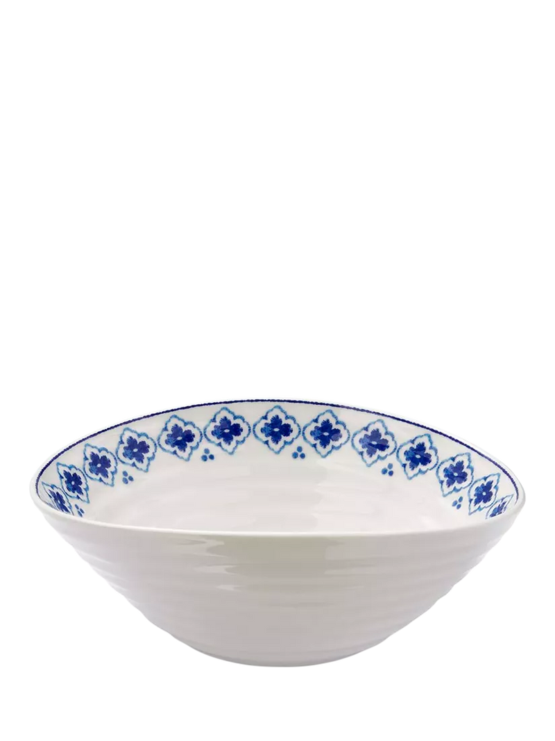 Sophie Conran for Portmeirion blue porcelain cereal bowl 18.5cm, UK version