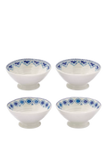 Sophie Conran for Portmeirion blue porcelain mini dishes set of 4, UK version