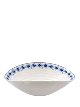 John Lewis Sophie Conran for Portmeirion Blue Porcelain Small Salad Bowl, 24cm- Buy online at McGrocer