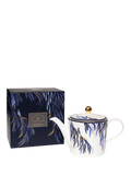 Sara Miller fine china teapot 1.2L with 22-carat gold - British product