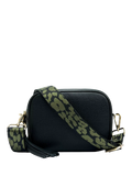 Apatchy London leather crossbody bag with gold hardware (British brand)
