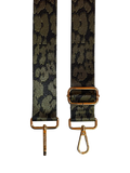 Apatchy London cheetah cross body strap, 122cm - British product