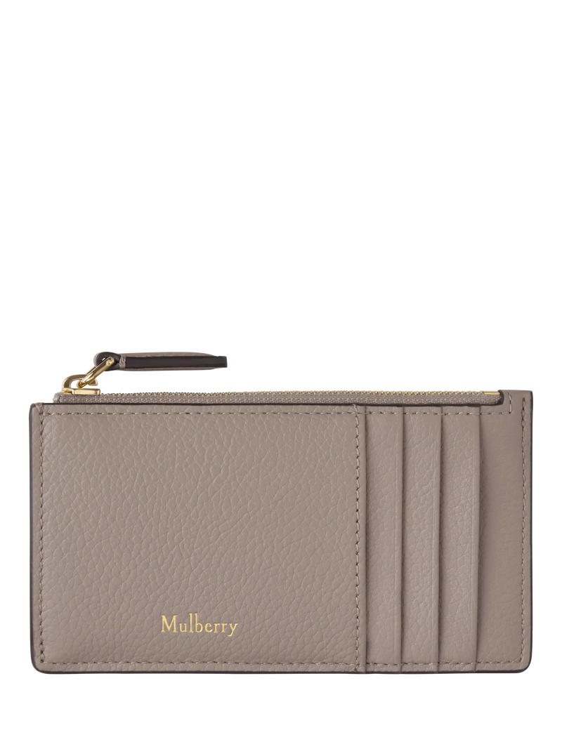 Mulberry Small Classic Grain Leather Continental Zipped Card Holder