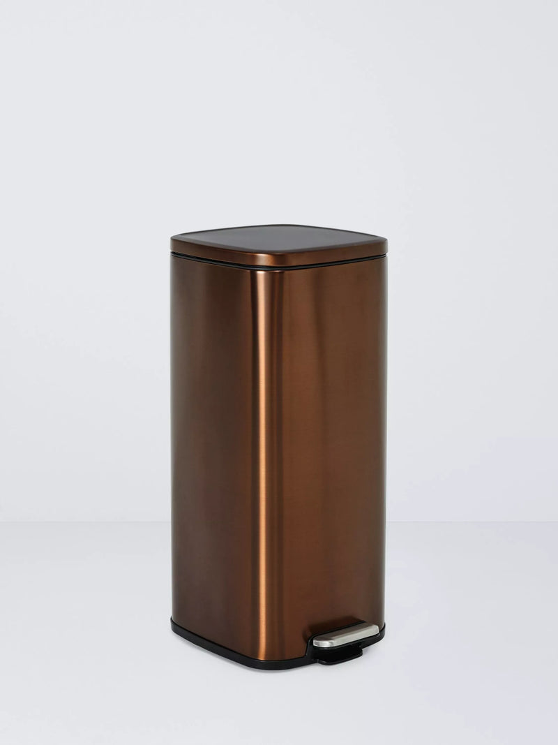 John Lewis 30L bronze pedal bin - British product