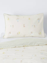 John Lewis John Lewis Daydream Bear Reversible Duvet Cover & Pillowcase Set, Cotbed, Natural- Buy online at McGrocer