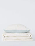 John Lewis reversible cot duvet cover set in natural, UK version