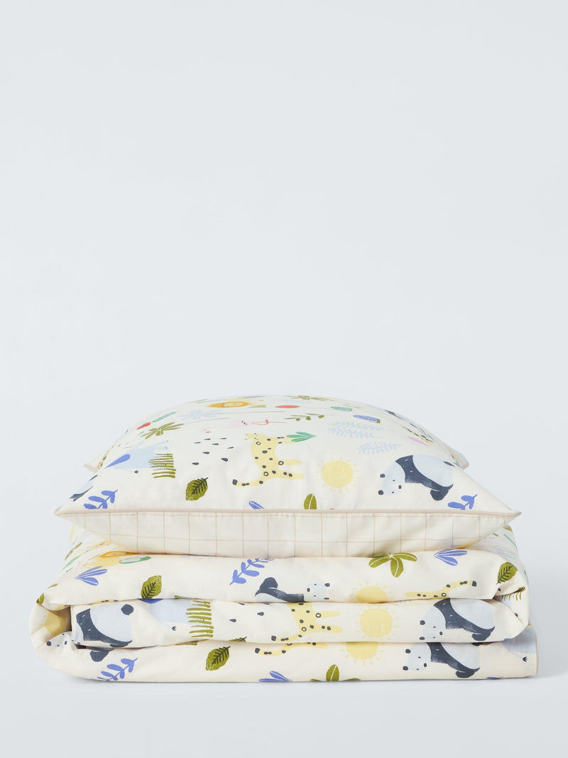 John Lewis safari cot duvet set, UK version