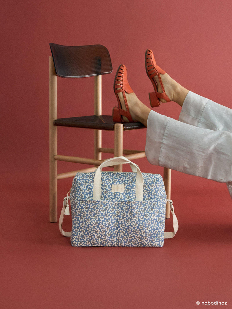 Nobodinoz changing bag Blue Yumiko - British product