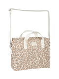 Nobodinoz Gala honeycomb organic cotton changing bag, UK version