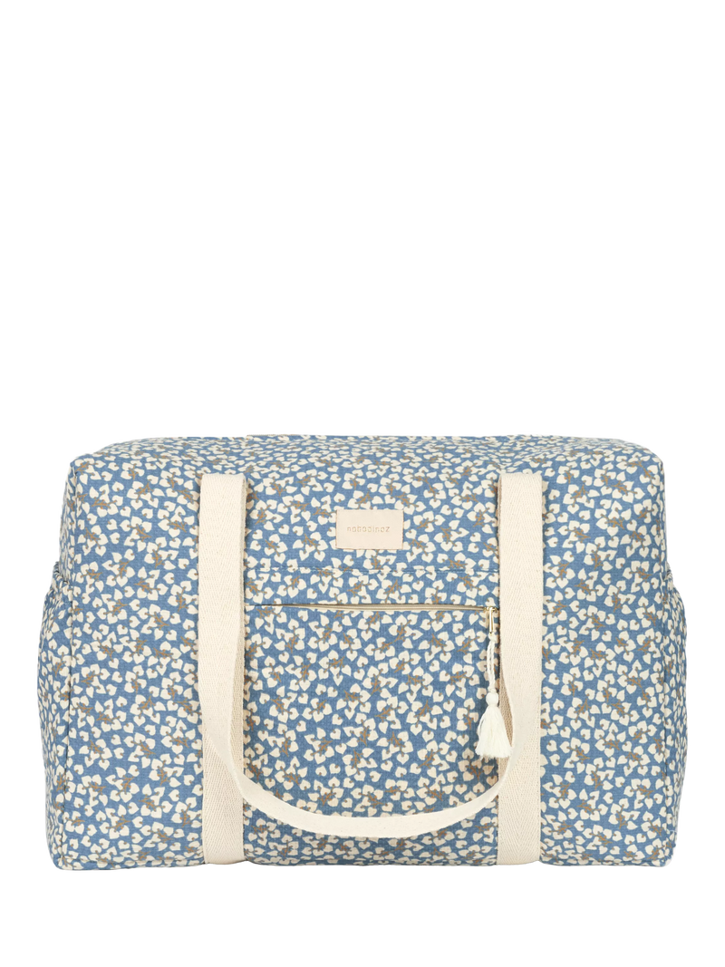 Nobodinoz Opera maternity bag Blue Yumiko, imported from the UK