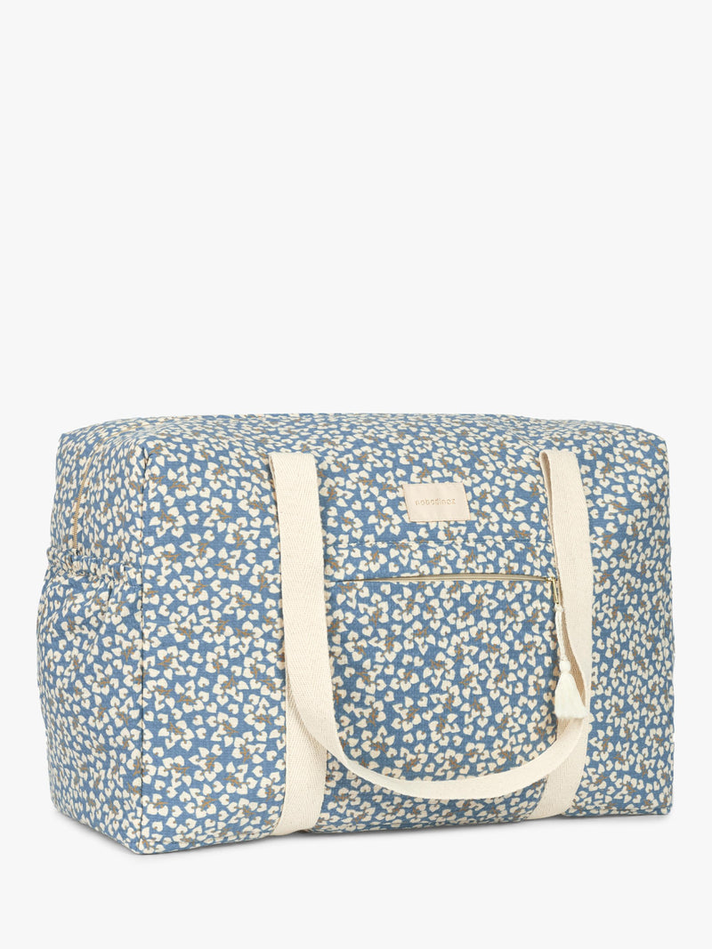 Nobodinoz Opera maternity bag Blue Yumiko, imported from the UK