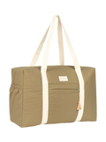 Nobodinoz Opera maternity bag olive green - British product