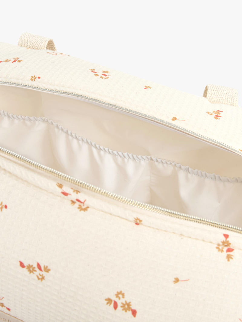 Nobodinoz Opera maternity bag Yellow Lily, imported from the UK