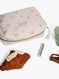 Nobodinoz Diva wash bag Yellow Lily imported from the UK