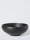 John Lewis Rustic Black Serve Bowl, 38cm, FSC-Certified (Mango Wood)