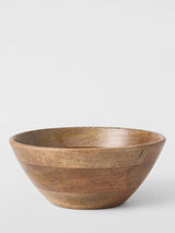 John Lewis John Lewis Mango Wood Salad Bowl, 24cm, Natural- Buy online at McGrocer