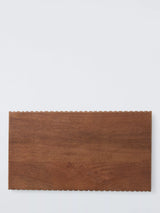 John Lewis John Lewis Rustic Rectangular Mango Wood Serve Board, 41cm- Buy online at McGrocer