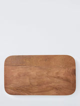 John Lewis John Lewis Rustic Rectangular Footed Serve Board 46cm- Buy online at McGrocer