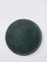 John Lewis John Lewis Beaded Katni Green Marble Serving Board, 30.5cm, Emerald- Buy online at McGrocer