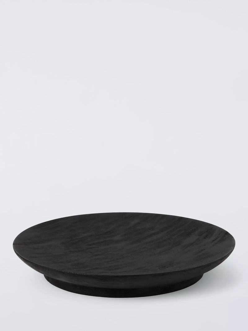 John Lewis Lazy Susan rustic black 38cm, UK version