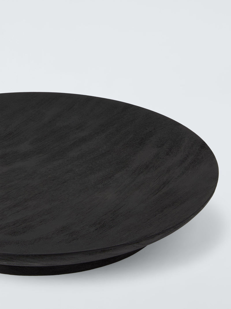 John Lewis Lazy Susan rustic black 38cm, UK version