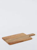 John Lewis natural mango wood rectangular handled serving board, UK version
