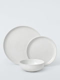 John Lewis 12-piece speckle glaze dinnerware set, imported from the UK