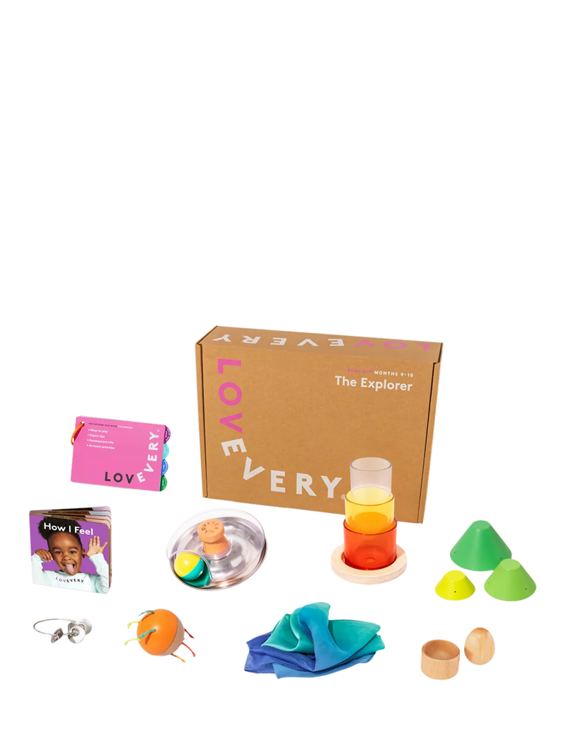 Lovevery The Explorer Play Kit baby play kit, UK version