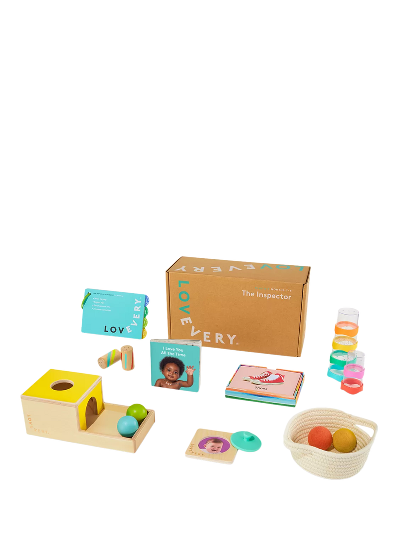 Lovevery Inspector Play Kit 7-8 months, imported from the UK