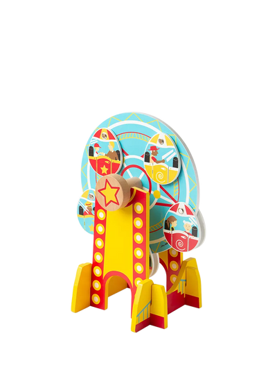 John Lewis Bigjigs Toys Wooden Ferris Wheel Train Tunnel- Buy online at McGrocer
