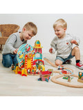 Bigjigs Toys wooden Ferris wheel train tunnel, imported from the UK