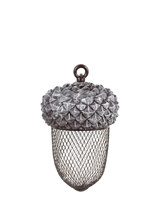John Lewis Fallen Fruits Acorn Bird Feeder, Grey- Buy online at McGrocer