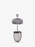 Fallen Fruits acorn bird feeder grey - British product
