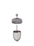Fallen Fruits acorn bird feeder grey - British product